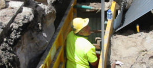 Trench safety for Sydney Water construction