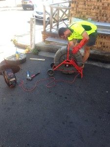 Sonde and electronic detection of underground Sydney Water sewer assets