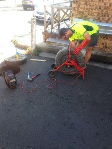 Sonde and electronic detection of underground Sydney Water sewer assets