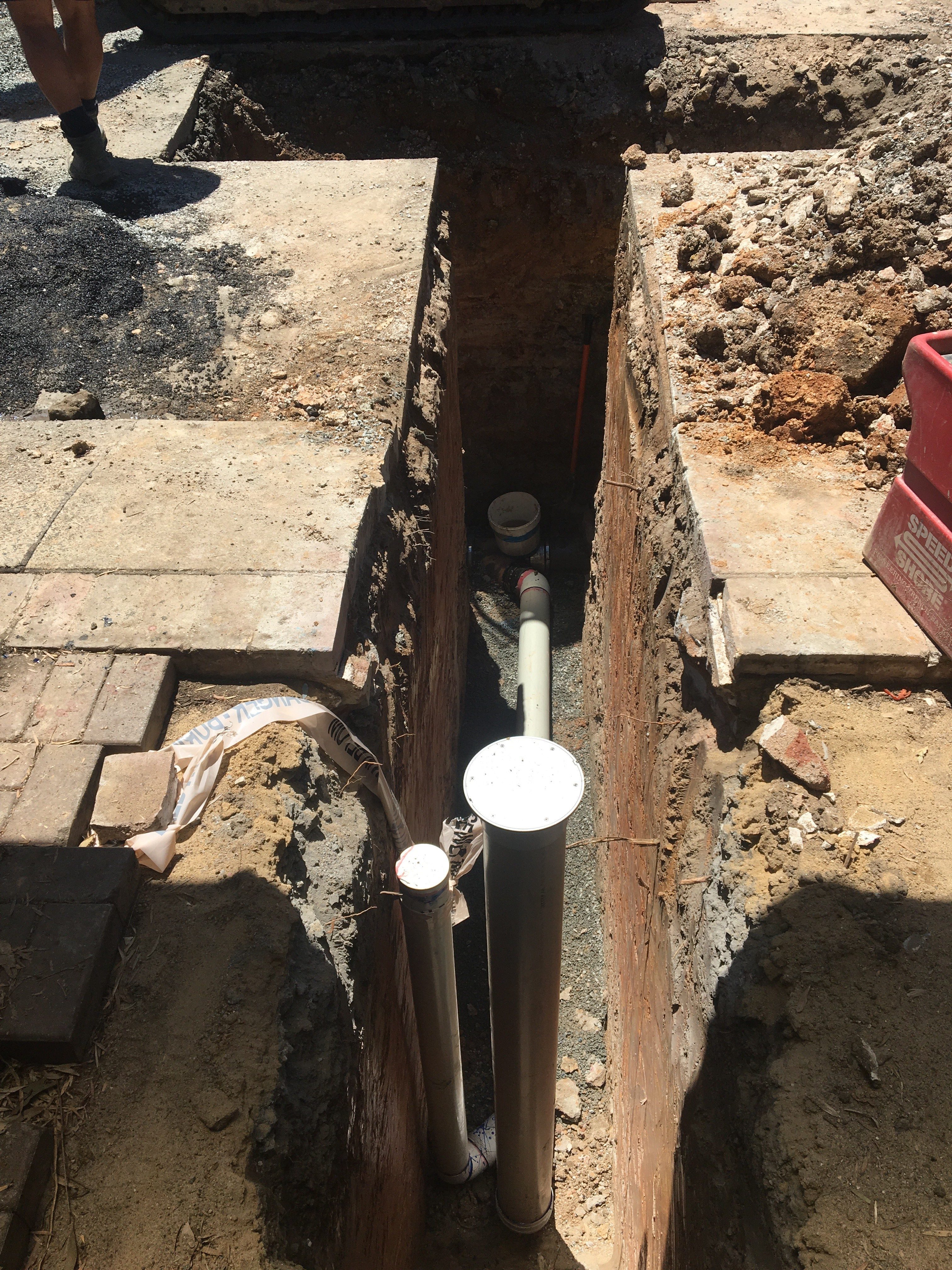 Connection to Sydney Water sewer main