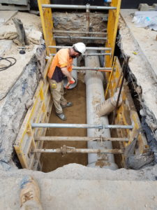 Stormwater connections to Sydney City Council pit